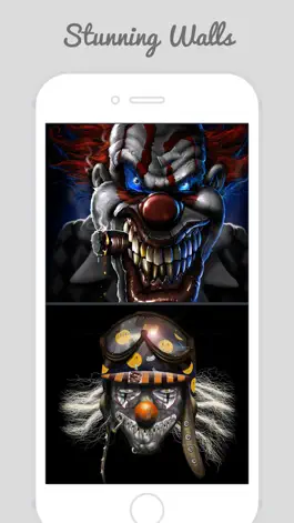 Game screenshot Ultimate Clown Wallpapers - Ugly clown scary wallpaper Screens for your iPhone, IPad and iPod mod apk