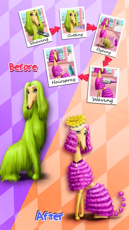 Animal Hair Salon, Dress Up and Pet Style Makeover - No Ads screenshot-4