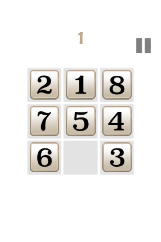 Eight Number Puzzle screenshot 2