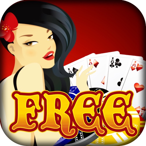 21 + Blackjack Classic Vegas Casino Games Free Icon