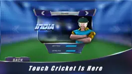 Game screenshot Touch Cricket : 2015 World Cup tournament live score apk