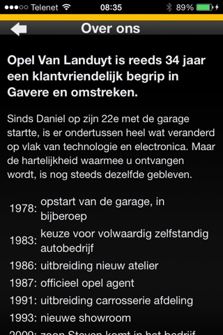 Van Landuyt screenshot 2