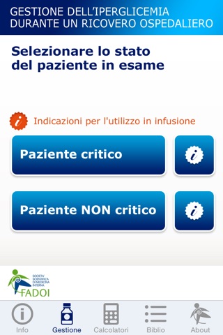 Gestione dell'iperglicemia durate un ricovero ospedaliero screenshot 3