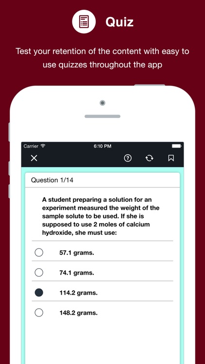 Ascent MCAT Chemistry screenshot-3