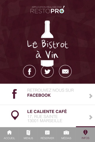 Le Bistrot à bin - Restaurant Marseille Vieux Port screenshot 4