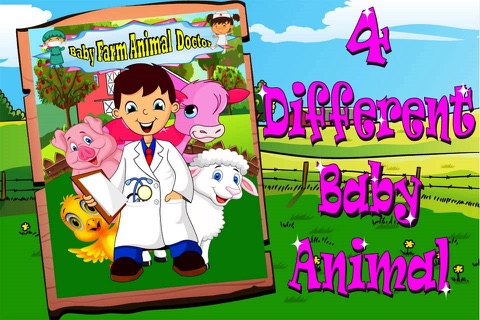 Baby Farm Animal Doctor Game screenshot 4