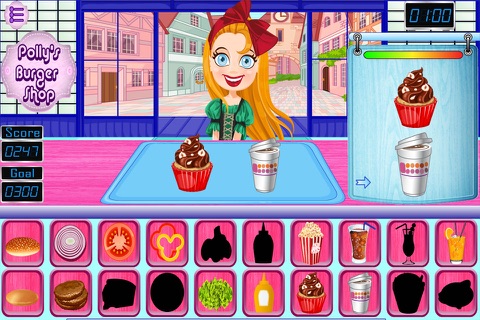Polly Burger Shop Game screenshot 3