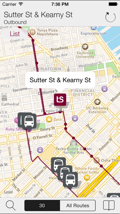 Transit Stop: MUNI & BART Tracker