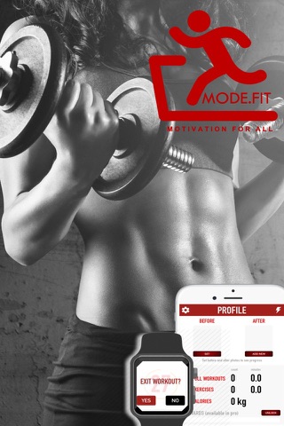 Mode.Fit - Daily Workout Challenge with fitness coach for Christmas screenshot 2