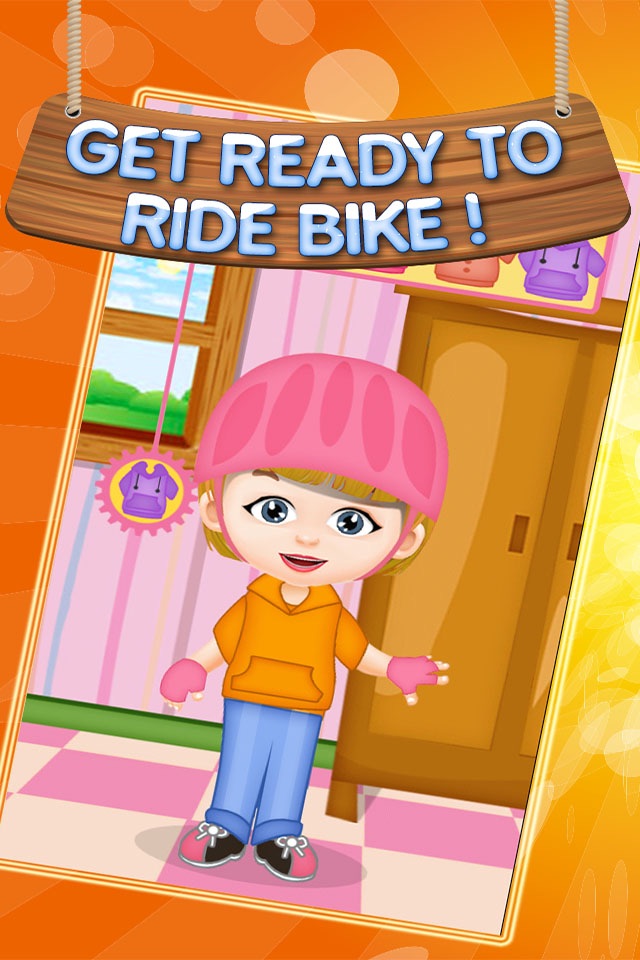 Ride Elsa's Bike - Kids School Bicycle Fun Adventure screenshot 3