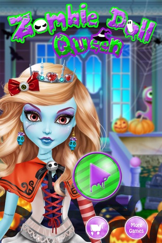 Queen Makeover - Zombie Doll screenshot 3