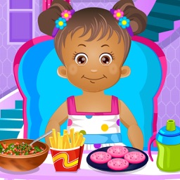 Little Girl Chef : Shopping & Cook Herself