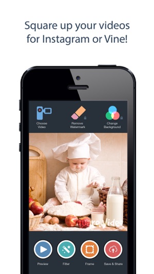 Square視頻編輯器—剪切、旋轉、縮放和調整視頻並上傳到Vine和Instagram網站(圖1)-速報App