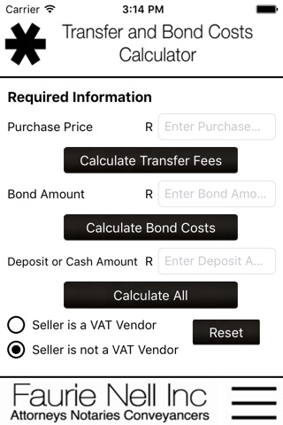 FNINC Cost Calculator screenshot 2
