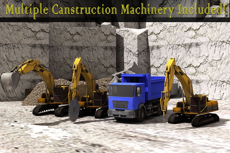Mega Construction Mountain Drill Crane Operator 3D Game screenshot 4