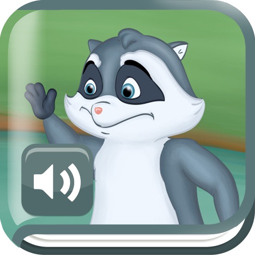 The Friendly Raccoon - Narrated classic fairy tales and stories for children icon