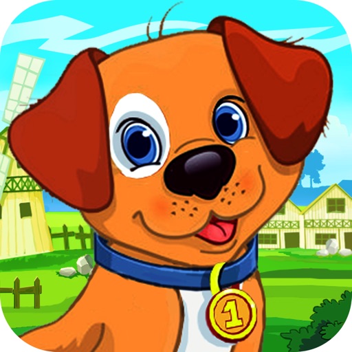 A Farm Dog Pet Adventure Rescue Story 'Please Help Me Escape the Storm' Game icon