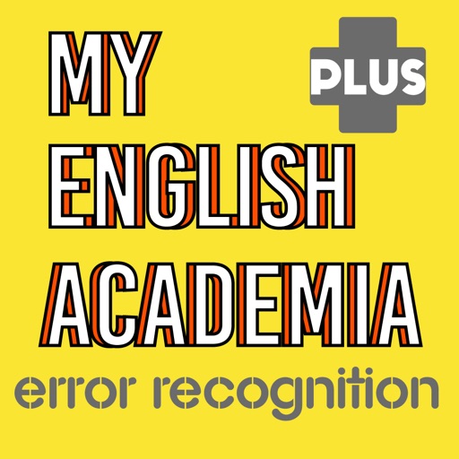 My English Academia : Vol 1 Error Recognition PLUS Icon