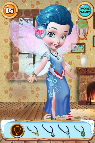 Fairy Princess Rescue: Winter Holiday Dress & Care screenshot 2