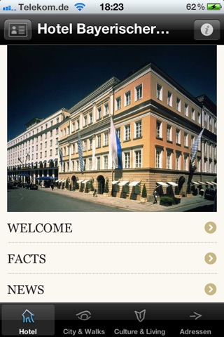 Hotel Bayer. Hof München screenshot 2