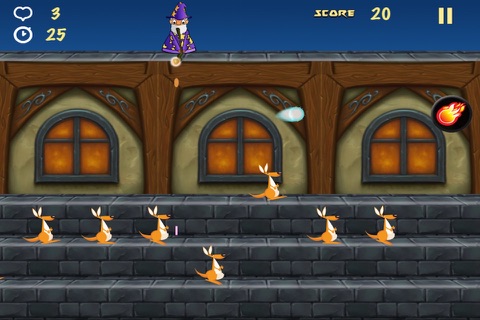 Kangaroo Challenge - Scary Wizard Rush (Free) screenshot 4