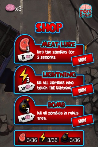 Zombie Smasher Tap Tap Brain screenshot 3