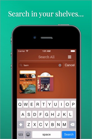 Evershelf - Organize Books, CDs, vinyl records, and movies - search your shelves - share your collections! screenshot 4