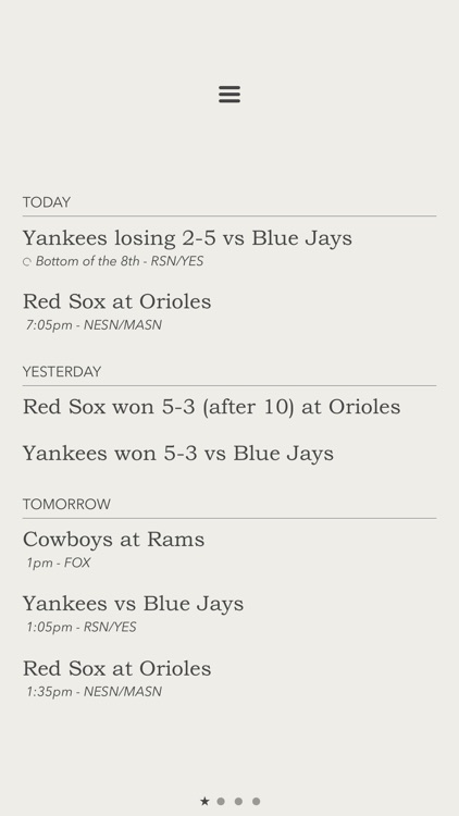 Scored - a better sports app.
