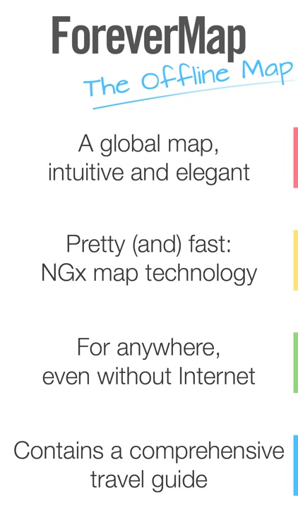 ForeverMap 2 - Worldwide Offline Maps and Online Maps (Americas Edition)