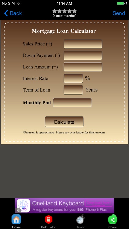 Free Mortgage Calculator App By Propquest Llp