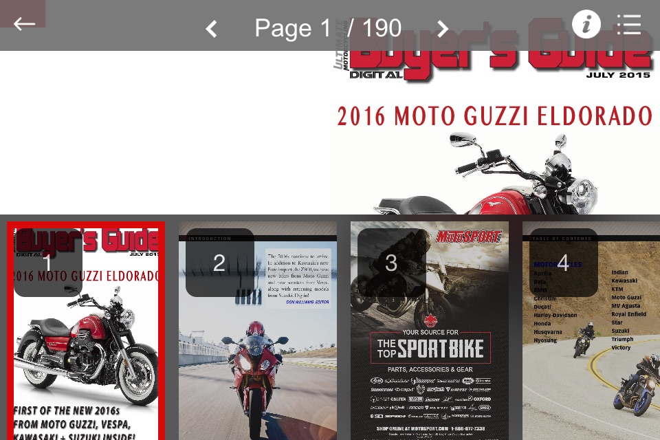 Ultimate Motorcycle Buyer's Guide screenshot 3