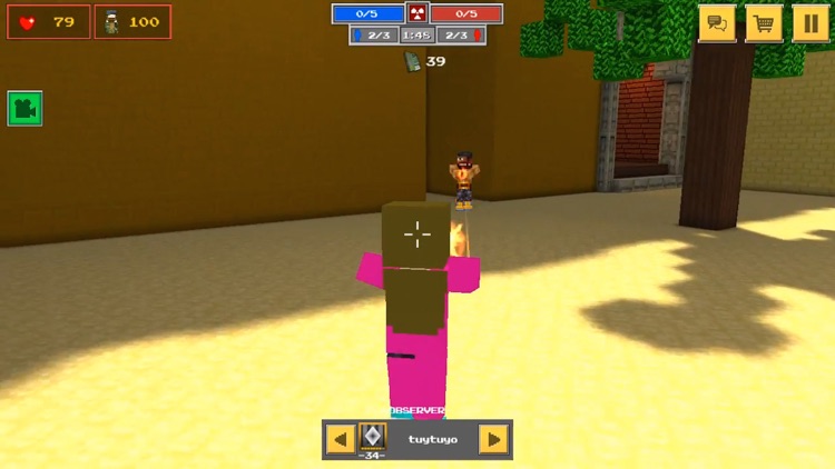 Pixel Gunner - Shooter Block Survival Worldwide Multiplayer Game screenshot-4