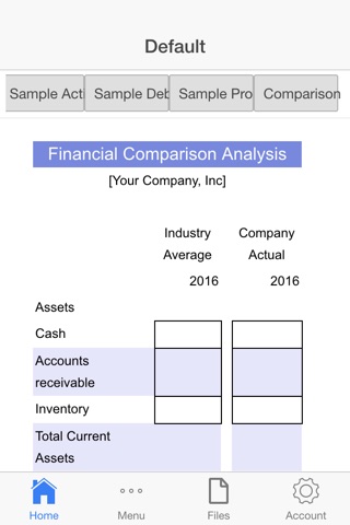 Financial Analysis screenshot 2