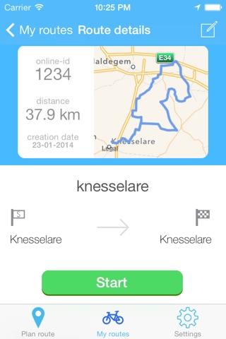 FietsKompas - official knooppunten routeplanner screenshot 4