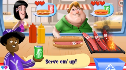 Hot Dog Truck : Lunch Time Rush Cook, Serve, Eat & Play Screenshot 3