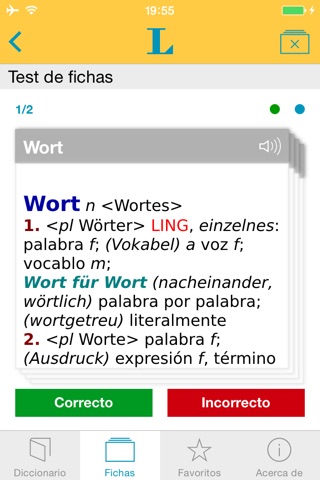 Spanisch XL Pro Wörterbuch screenshot 3