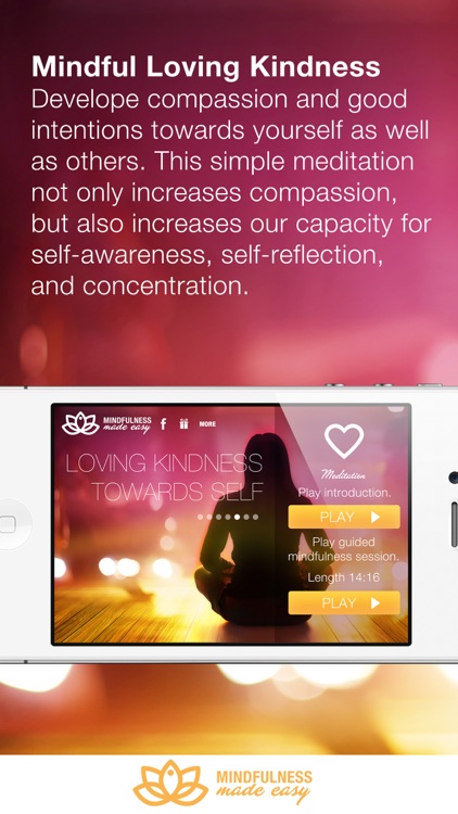 Mindfulness Made Easy - meditations for relaxation, focus and compassion