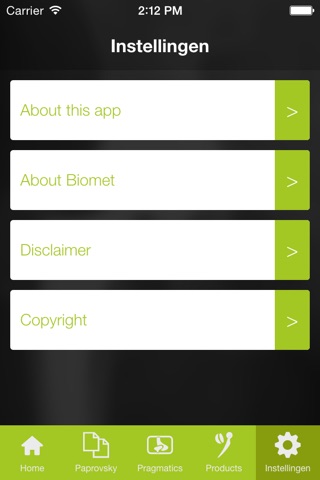 Biomet Revision App (2015) screenshot 3