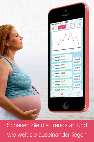 Labor Contraction Timer - Pregnancy Reference screenshot 3