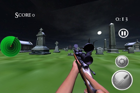 Sniper Shoots Dead Zombies Free screenshot 4