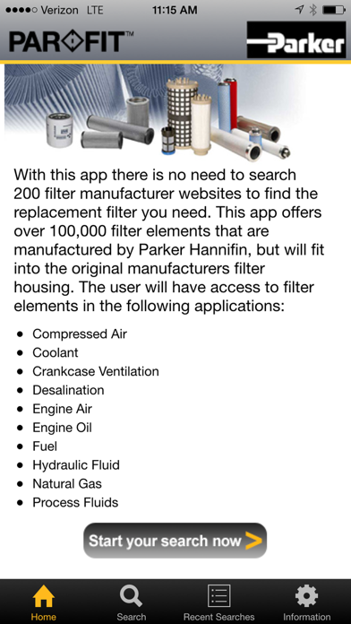 How to cancel & delete Parker Par Fit Interchangeable Filter Elements from iphone & ipad 1