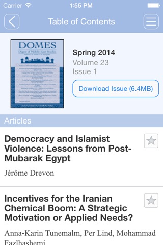 Digest of Middle East Studies screenshot 2