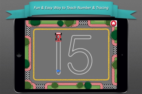 Race & Trace : Intro to Tracing Numbers & Math Symbols FULL screenshot 2