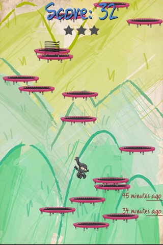 Jumping Ninja Arcade screenshot 2