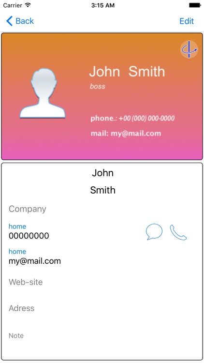Business Card Holder Simple screenshot-3