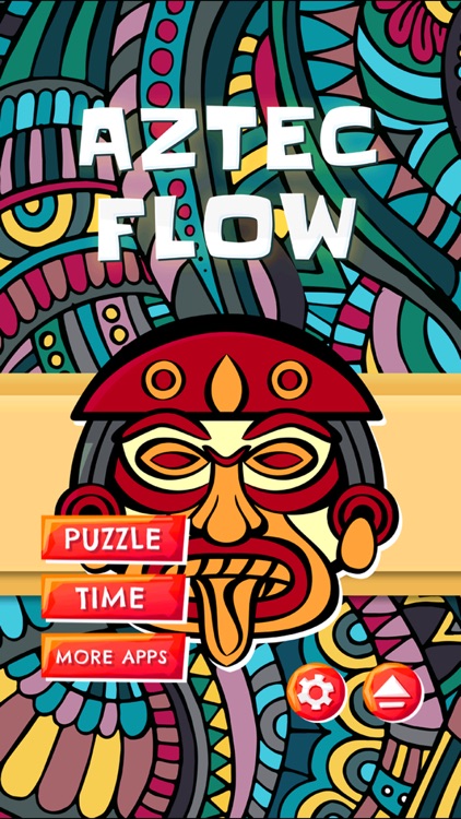 Aztec Flow - HD - PRO - Connect Matching Aztec Signs Ancient Civilization Puzzle Game