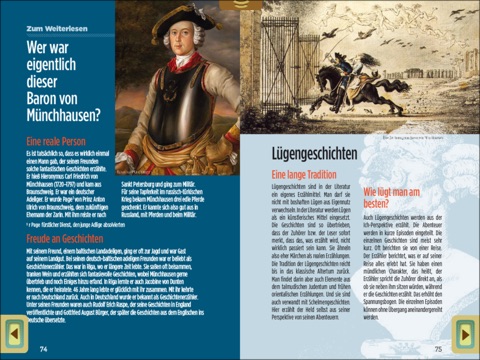 Baron von Münchhausen und seine wundersamen Geschichten - ELI screenshot 4
