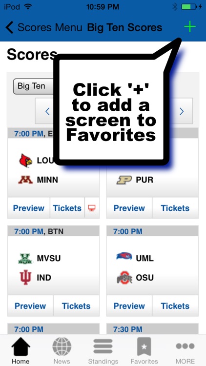 College Basketball Schedules screenshot-3