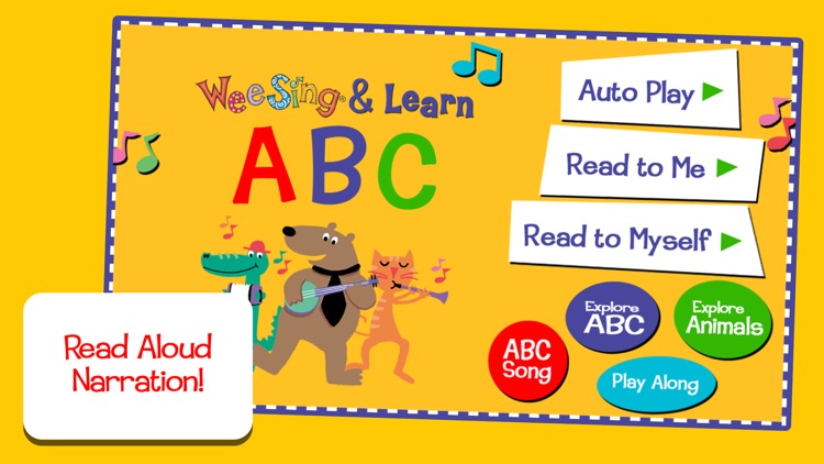 Wee Sing & Learn ABC - Preschool Alphabet Learning Activity & Music Book