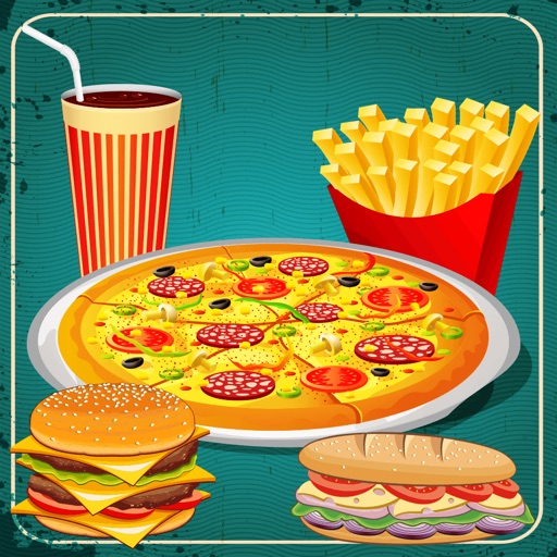 Fast Food Monster Game Icon